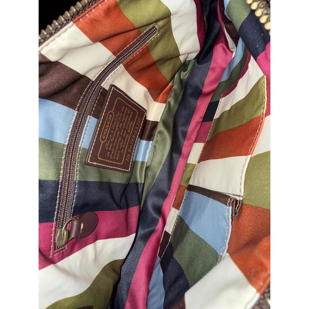 RARE Coach Legacy Stripe Leigh Bag #11127 - 65th Anniversary Edition - Picture 16 of 16